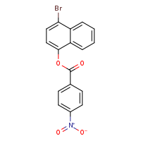 4-bromonaphthalen-1-yl 4-nitrobenzoate