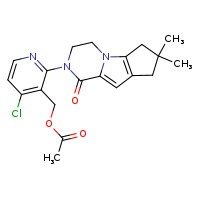 (4-chloro-2-{4,4-dimethyl-9-oxo-1,10-diazatricyclo[6.4.0.0²,?]dodeca-2(6),7-dien-10-yl}pyridin-3-yl)methyl acetate