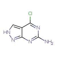4-chloro-2H-pyrazolo[3,4-d]pyrimidin-6-amine