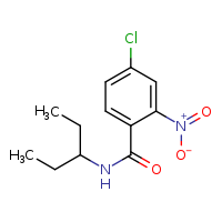 4-chloro-2-nitro-N-(pentan-3-yl)benzamide