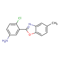 4-chloro-3-(5-methyl-1,3-benzoxazol-2-yl)aniline
