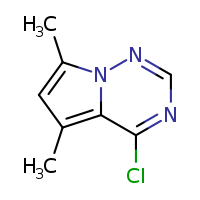4-chloro-5,7-dimethylpyrrolo[2,1-f][1,2,4]triazine