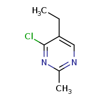 4-chloro-5-ethyl-2-methylpyrimidine