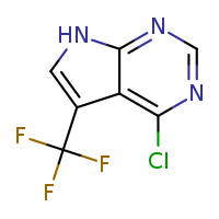 4-chloro-5-(trifluoromethyl)-7H-pyrrolo[2,3-d]pyrimidine