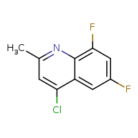 4-chloro-6,8-difluoro-2-methylquinoline