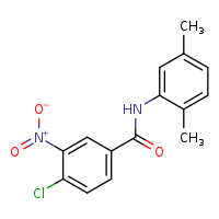 4-chloro-N-(2,5-dimethylphenyl)-3-nitrobenzamide