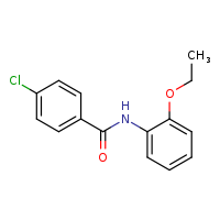 4-chloro-N-(2-ethoxyphenyl)benzamide
