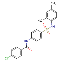 4-chloro-N-{4-[(2,4-dimethylphenyl)sulfamoyl]phenyl}benzamide