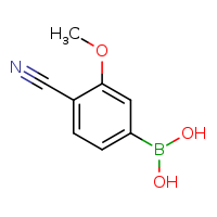 4-cyano-3-methoxyphenylboronic acid