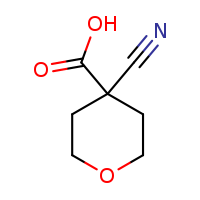 4-cyanooxane-4-carboxylic acid