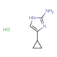 4-cyclopropyl-1H-imidazol-2-amine hydrochloride