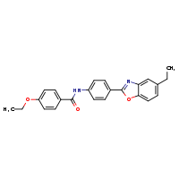 4-ethoxy-N-[4-(5-ethyl-1,3-benzoxazol-2-yl)phenyl]benzamide