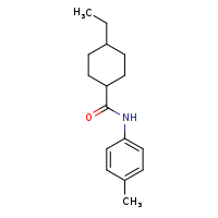 4-ethyl-N-(4-methylphenyl)cyclohexane-1-carboxamide
