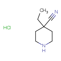 4-ethylpiperidine-4-carbonitrile hydrochloride