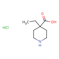 4-ethylpiperidine-4-carboxylic acid hydrochloride