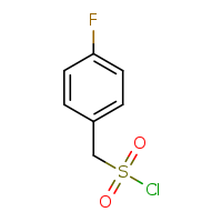 (4-fluorophenyl)methanesulfonyl chloride