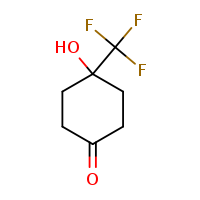 4-hydroxy-4-(trifluoromethyl)cyclohexan-1-one