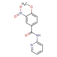 4-methoxy-3-nitro-N-(pyridin-2-yl)benzamide