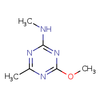 4-methoxy-N,6-dimethyl-1,3,5-triazin-2-amine
