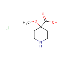 4-methoxypiperidine-4-carboxylic acid hydrochloride