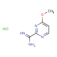 4-methoxypyrimidine-2-carboximidamide hydrochloride