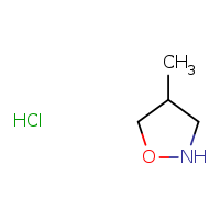 4-methyl-1,2-oxazolidine hydrochloride