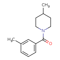 4-methyl-1-(3-methylbenzoyl)piperidine