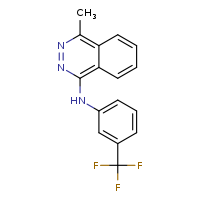 4-methyl-N-[3-(trifluoromethyl)phenyl]phthalazin-1-amine