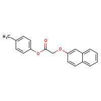 4-methylphenyl 2-(naphthalen-2-yloxy)acetate