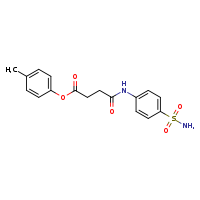 4-methylphenyl 3-[(4-sulfamoylphenyl)carbamoyl]propanoate