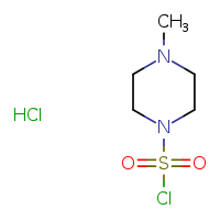 4-methylpiperazine-1-sulfonyl chloride hydrochloride