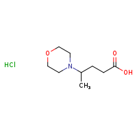4-(morpholin-4-yl)pentanoic acid hydrochloride