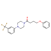 4-phenoxy-1-{4-[3-(trifluoromethyl)phenyl]piperazin-1-yl}butan-1-one
