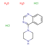 4-(piperazin-1-yl)quinazoline dihydrate dihydrochloride