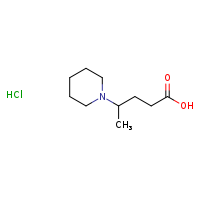 4-(piperidin-1-yl)pentanoic acid hydrochloride