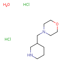 4-(piperidin-3-ylmethyl)morpholine hydrate dihydrochloride