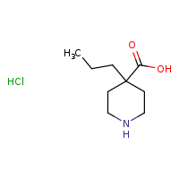 4-propylpiperidine-4-carboxylic acid hydrochloride