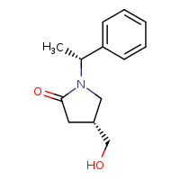 (4R)-4-(hydroxymethyl)-1-[(1R)-1-phenylethyl]pyrrolidin-2-one