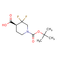 (4S)-1-(tert-butoxycarbonyl)-3,3-difluoropiperidine-4-carboxylic acid