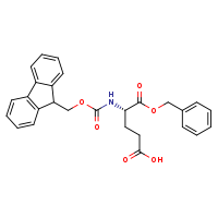 (4S)-5-(benzyloxy)-4-{[(9H-fluoren-9-ylmethoxy)carbonyl]amino}-5-oxopentanoic acid
