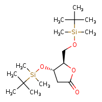 (4S,5R)-4-[(tert-butyldimethylsilyl)oxy]-5-{[(tert-butyldimethylsilyl)oxy]methyl}oxolan-2-one
