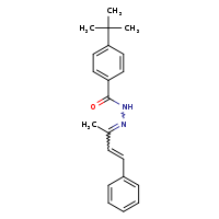 4-tert-butyl-N'-[(2E,3E)-4-phenylbut-3-en-2-ylidene]benzohydrazide