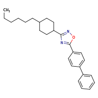 5-{[1,1'-biphenyl]-4-yl}-3-(4-hexylcyclohexyl)-1,2,4-oxadiazole