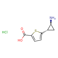 5-[(1S,2S)-2-aminocyclopropyl]thiophene-2-carboxylic acid hydrochloride