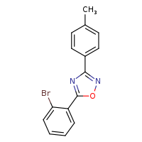 5-(2-bromophenyl)-3-(4-methylphenyl)-1,2,4-oxadiazole