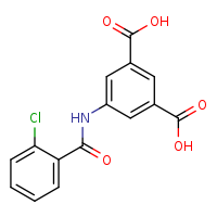 5-(2-chlorobenzamido)benzene-1,3-dicarboxylic acid