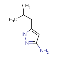 5-(2-methylpropyl)-1H-pyrazol-3-amine
