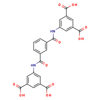 5-{3-[(3,5-dicarboxyphenyl)carbamoyl]benzamido}benzene-1,3-dicarboxylic acid