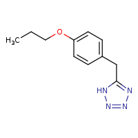 5-[(4-propoxyphenyl)methyl]-1H-1,2,3,4-tetrazole