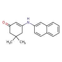 5,5-dimethyl-3-(naphthalen-2-ylamino)cyclohex-2-en-1-one
